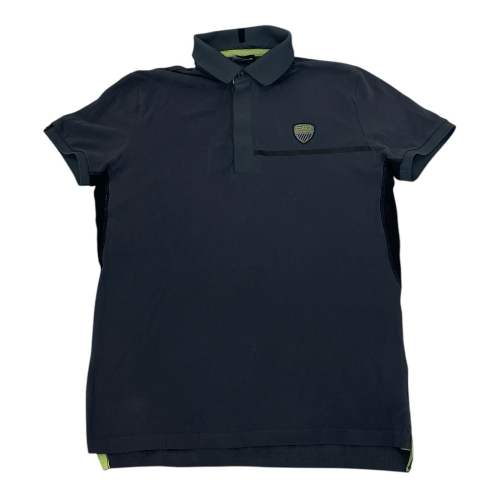 Grey Emporio Armani Polo Shirt (M)
